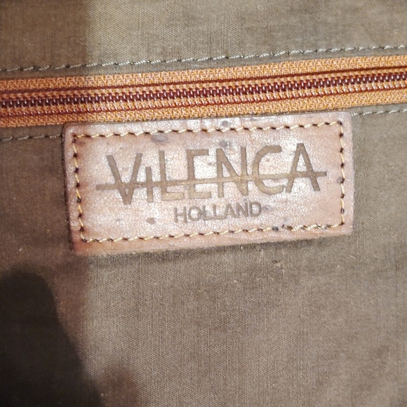 Vilenca Holland Woven Style Studs Purse Brown - Picture 14 of 16